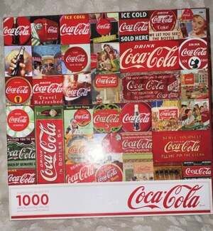 Springbok Coca-Cola It's The Real Thing 1000 Piece Jigsaw Puzzle